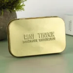 Custom Embossed Tin Box