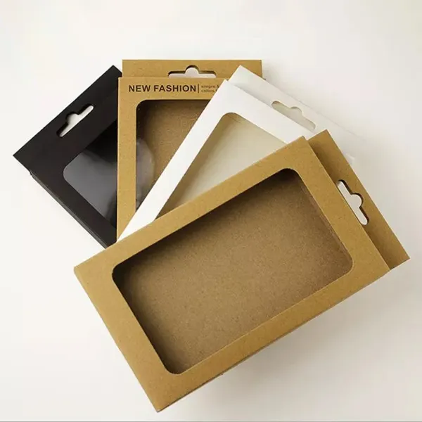custom-kraft-window-box-1 Cardboard Tube Packaging