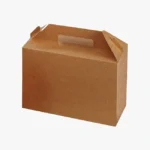 Craft Paper Box with Handles