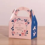 Custom Wedding Favor Gable Boxes